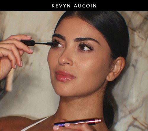 Kevyn Aucoin Curling Mascara - Black | Classic Volume Brush, Tubing Technology, Clump-Free, 0.18 Oz