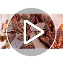 2-Pack Fall Garland Set - 6 ft Plum Autumn Leaves & Berries Decor