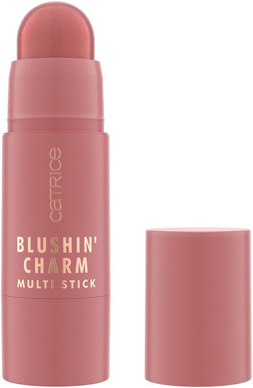 Catrice Blushin' Charm Multi Stick - Creamy Multi-Use Blush & Lip Tint | Buildable Dewy Finish | Vegan (050 Radiant Honey)