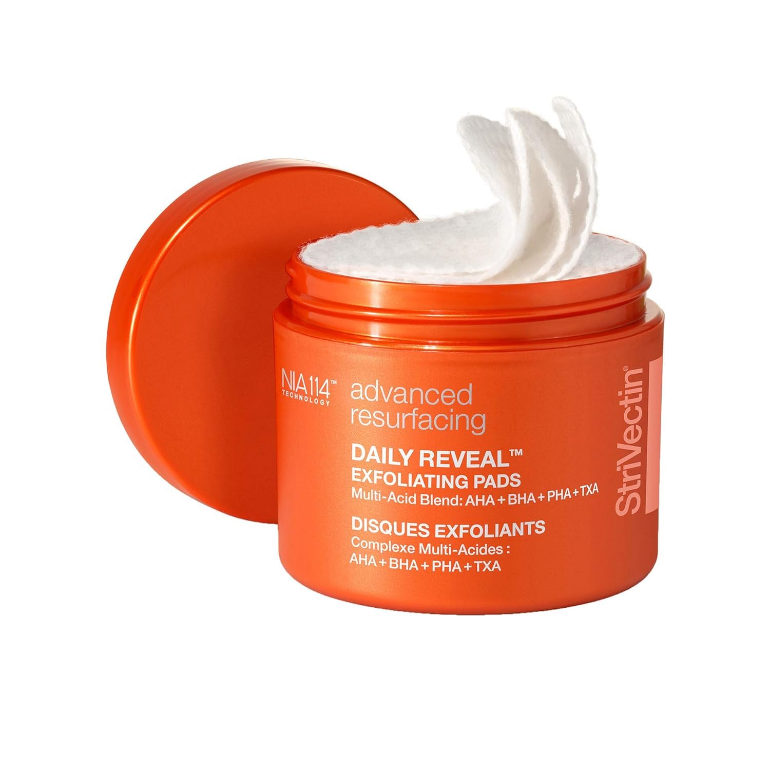 StriVectin Exfoliating Face Pads - Advanced Resurfacing & Instant Wrinkle Blurring Primer