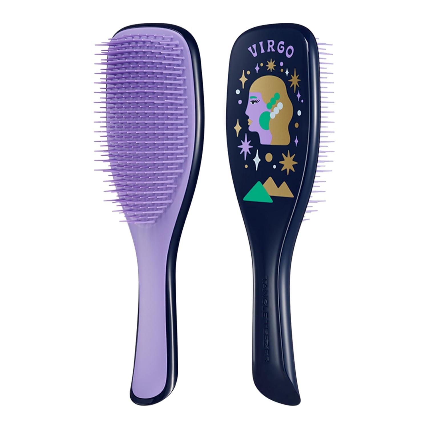 Tangle Teezer Zodiac Ultimate Detangler Hairbrush - Eliminates Knots & Reduces Breakage | Virgo Design