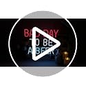 Funny LED Neon Sign - Beer Day Warning Wall Decor for Bar, Man Cave