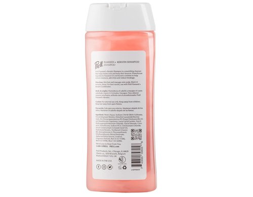 Prell Flaxseed + Keratin Shampoo - Color Safe Formula for Curly Hair | 13.5 fl. oz.