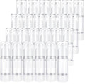 SENENQU 24 PCS 1 Oz 30ml Airless Pump Bottles Travel Size Empty Pump Bottle Lotion Container Refillable Cosmetic Pump Dispensers for Foundation Moisturizer Shampoo Toiletry