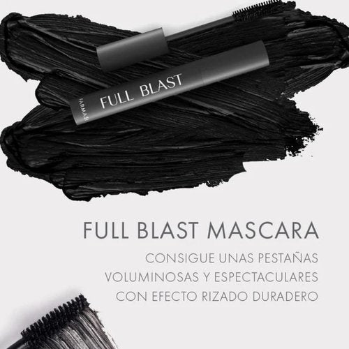 FARMASi Full Blast Mascara - Ultra Black Volumizing & Lengthening Formula | 0.33 Fl Oz