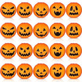 Halloween Pumpkin Paper Lanterns Set of 20 - 8 Inch Decor for Indoor & Outdoor Parties