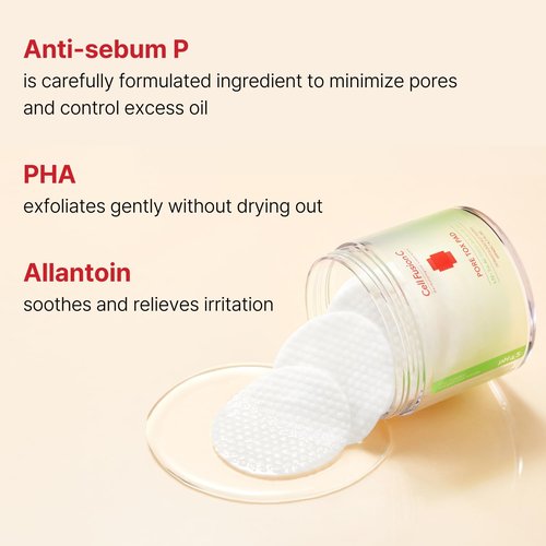 Cell Fusion C Pore Tox Pads - Pore Tightening Toner for Smoother Skin Texture | 60 Exfoliating Pads