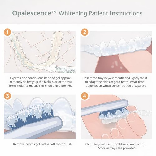 Opalescence 20% with PF Gel Syringes Teeth Whitening (4 Syringes) Refill Kit Carbamide Peroxide. Made by Ultradent, in Melon Flavor. Tooth Whitening Refill Syringes 5401-2