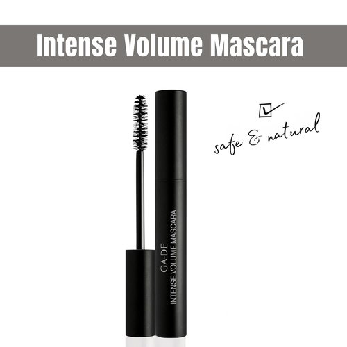 GA-DE COSMETICS Intense Volume Mascara - Deep Black Formula for Bold, Luscious Lashes