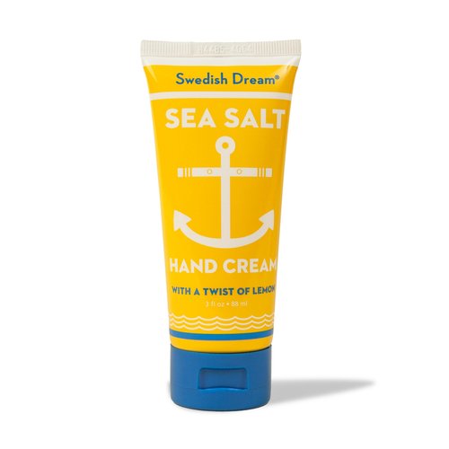 Swedish Dream Kalastyle 3 Fl Oz Organic Sea Salt and Lemon Hand Cream, White