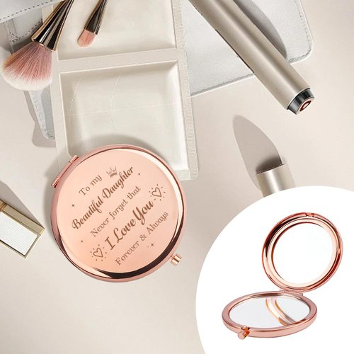 Daughter Gifts,Daughter Gifts from Mom,Best Gifts for Adult Daughters,Graduation Gifts for Daughter,Gifts for Daughters Adult,Daughters Wedding Gifts,Christmas Daughter Gifts,Daughter Compact Mirror