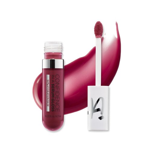 IT Cosmetics Confidence In A Serum Lip Gloss - 8HR Hydration & Smoothing - High Shine Finish - 0.22 fl. Oz