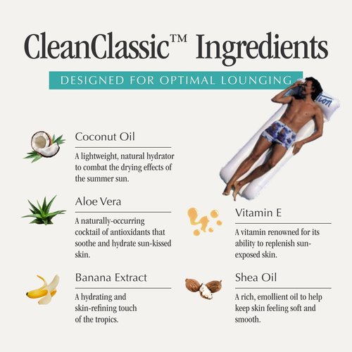 Vacation Classic Sunscreen Spray SPF 50, Water-Resistant, Lightweight, Transparent on All Skin Tones, Dermatologist-Tested, Vegan, 6 Fl. Oz. (Value Pack of 3)
