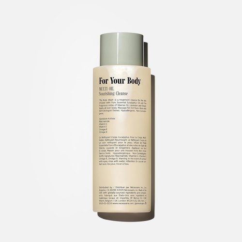 Nécessaire The Body Wash Eucalyptus - Multi-Oil Shower Gel for Sensitive Skin | 8.4 fl oz
