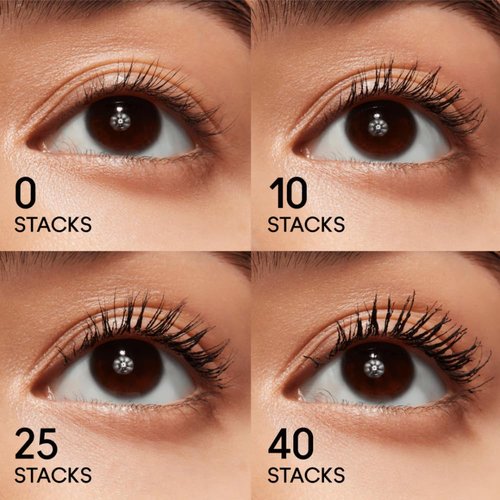 MAC Stack Superstack Mega Brush Waterproof Mascara - Black Stack by MAC for Women - 0.41 oz Mascara