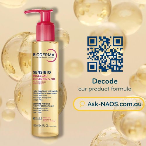 Bioderma Sensibio Micellar Cleansing Oil - Gentle Face Cleanser for Deep Cleansing | 6.7 Fl Oz