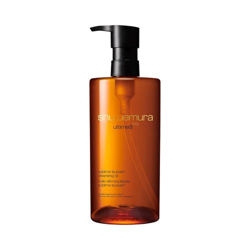 Shu Uemura Ultime8 Sublime Tsubaki Cleansing Oil - Gentle Makeup Remover & Hydrating Facial Cleanser for All Skin Types