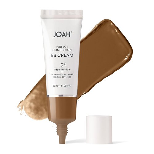 JOAH Beauty BB Cream - Perfect Complexion with Hyaluronic Acid & Niacinamide | Medium Coverage, Deep Neutral Undertones