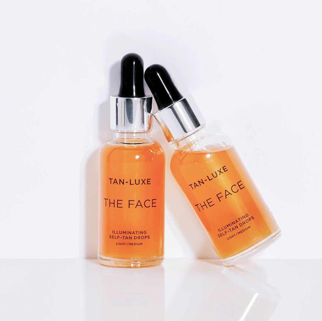 TAN-LUXE The Face - Illuminating Self-Tan Drops for Custom Tanning | Cruelty-Free & Toxin-Free