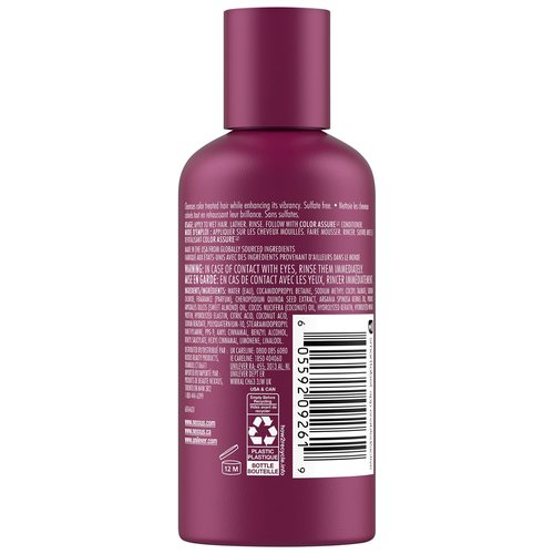 Nexxus Color Assure Shampoo - Travel-Size 3-Pack | Replenishes & Extends Hair Color Vibrancy, 3 Oz Each