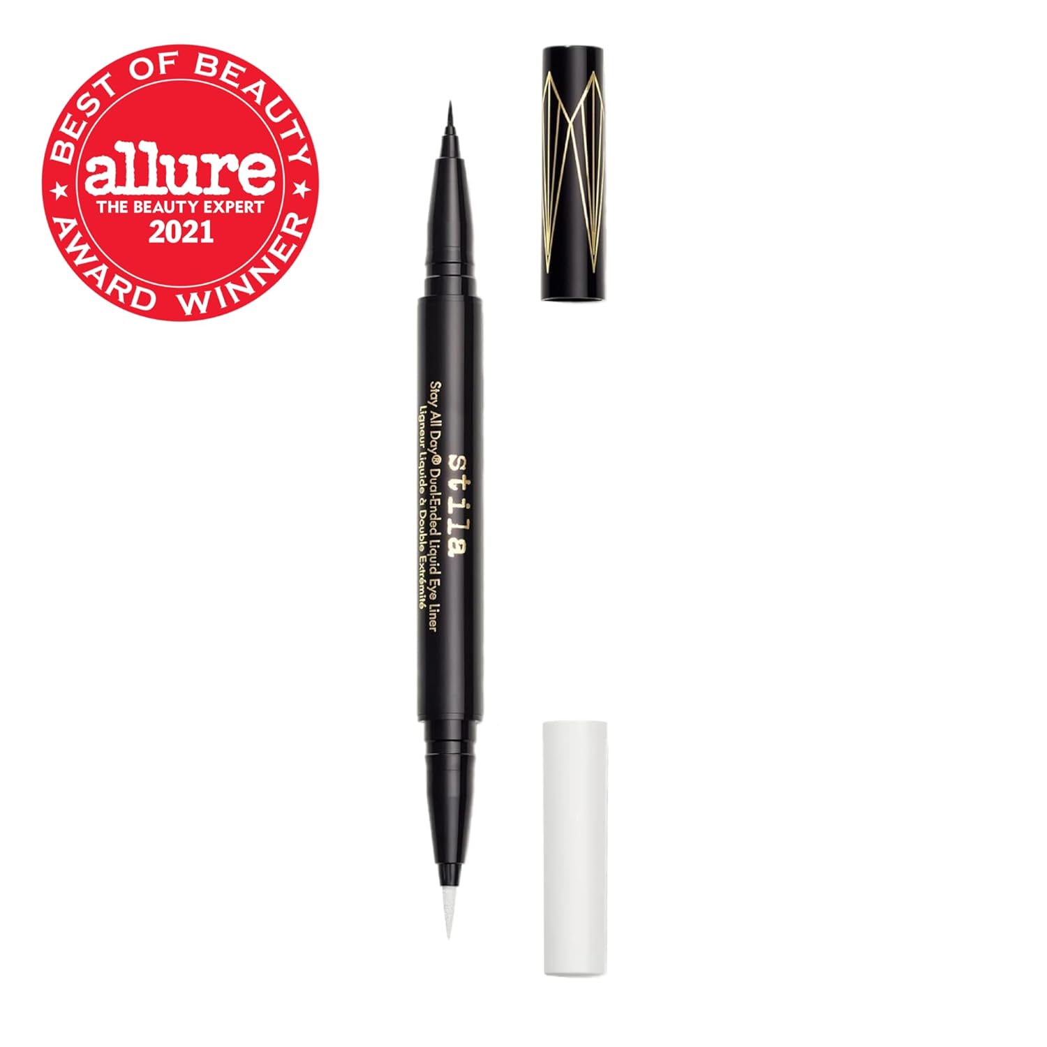 Stila Stay All Day® Dual-Ended Liquid Eye Liner - Waterproof & Long-Lasting | Perfect for Precise Application