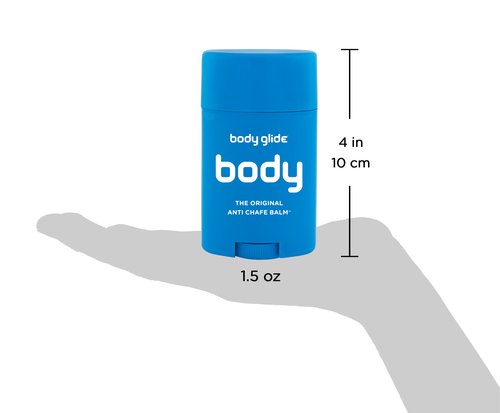 Body Glide Original Anti Chafing Stick Balm 1.5oz-2pack + Body Glide Outdoor Anti Chafe Balm 1.5oz
