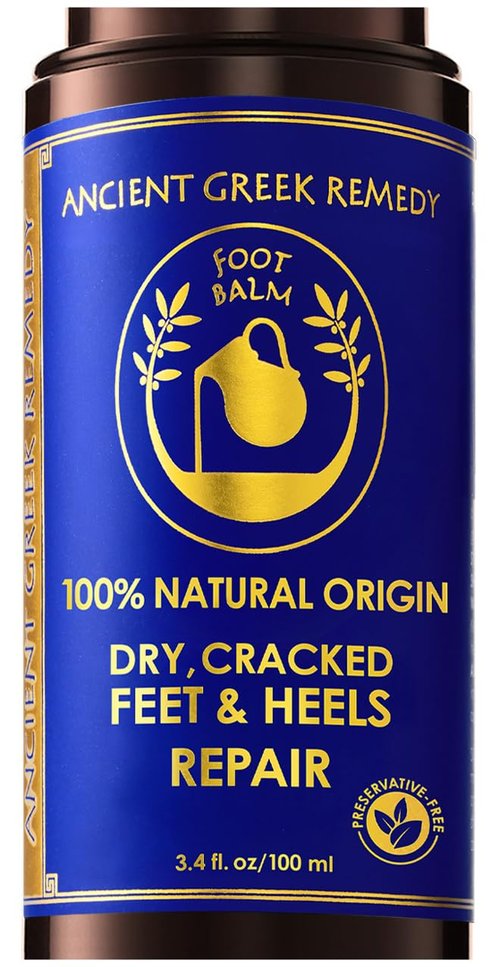 Skiennix Dry Cracked Heels Repair - Organic Foot Cream with Jojoba, Lavender & Vitamin E | 3.4 oz Hydrating Balm