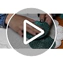 Solid Teal Handmade Beaded Coasters Set of 4 - Halloween Fall Thanksgiving Holiday
