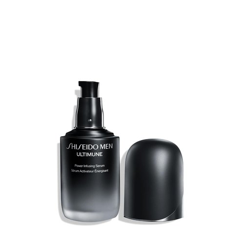 Shiseido Men Ultimune Power Infusing Serum - 50 mL | Boosts Skin Vitality & Reduces Aging Signs