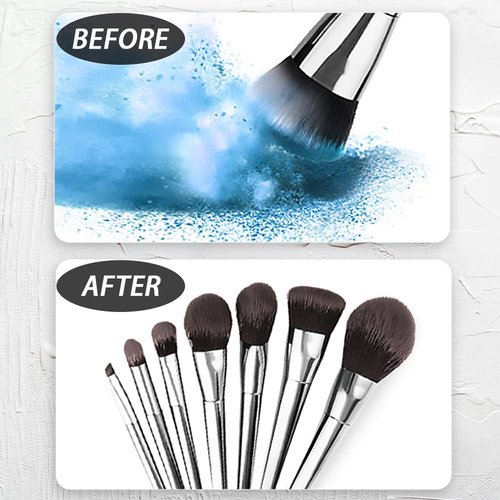 Pinkiou Makeup Brush Cleaner Machine, Electric Makeup Brush Cleaner IPX7 Waterproof USB Cosmetic Brush Cleaning Machine Suitable for All Size Beauty Makeup Brush Set