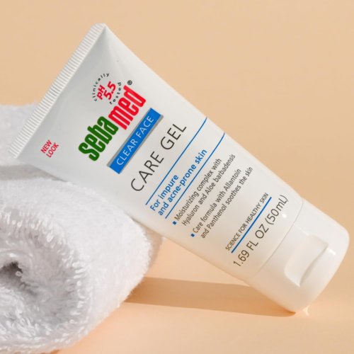 Sebamed Clear Face Care Gel - Aloe Vera & Hyaluronic Acid for Acne-Prone Skin | 50mL Made in Germany