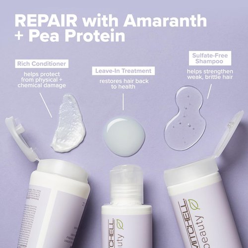 Paul Mitchell Clean Beauty Repair Conditioner - Strengthens & Balances Moisture for Damaged Hair