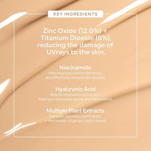 Skiennix Skin Tint SPF 40 - 24HR Tinted Mineral Sunscreen Serum with Zinc Oxide | Natural Beige, 1 Fl Oz