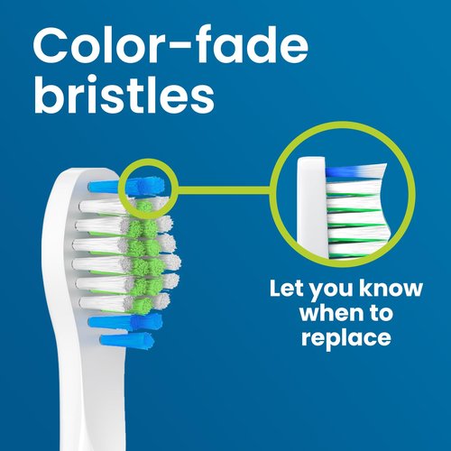 Harobey Replacement Toothbrush Heads 10 Pack Compatible with Bitvae Daily D2 Rechargeable Toothbrush, for D2 Toothbrush Heads Refills, White