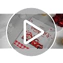 Gnome Cute Holiday Kitchen Hand Towels Set - 20 Pcs Seasonal Decor