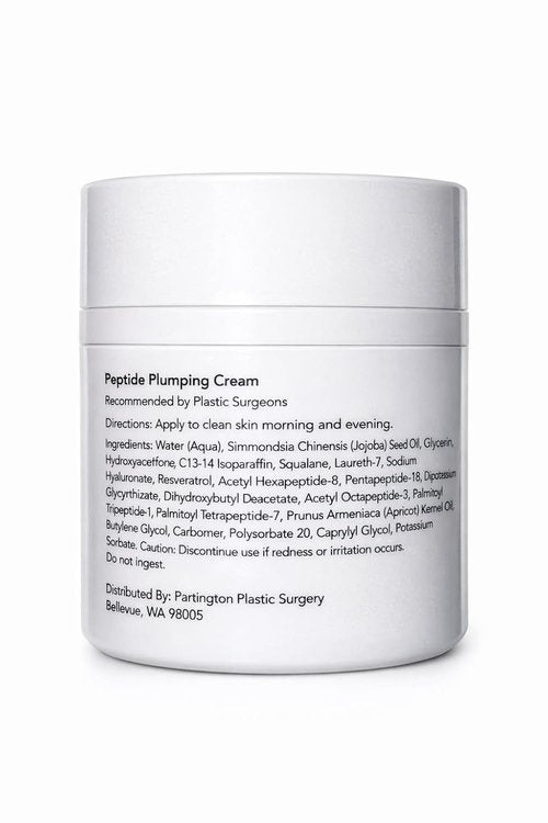 MD Peptide Plumping Cream - Anti-Aging Moisturizer with Peptides & Hyaluronic Acid - Hydrates & Firms - 1.66 oz