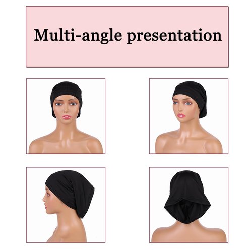 Leeven 4 Pieces Sleep Shower Cap