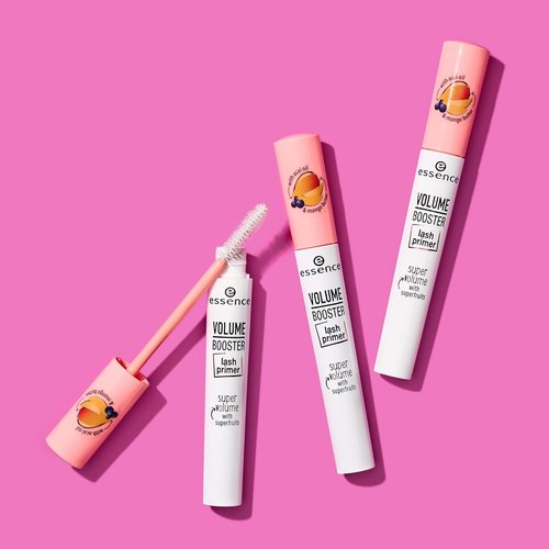Essence Volume Booster Lash Primer Mascara - Nourishing Mango Butter & Acai Oil | White | Vegan & Cruelty-Free