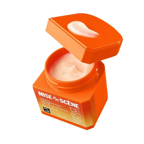 Mise En Scene Argan Oil Repair Hair Mask - Deep Conditioning Treatment for Damaged Hair | 6.34 Fl. Oz.