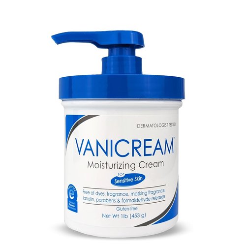 Vanicream Moisturizing Skin Cream - Gentle Formula for Sensitive Skin | 16 fl oz Pump Dispenser