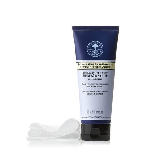 Neal's Yard Rejuvenating Frankincense Cleanser - Smooth & Refine All Skin Types, Vegan, 100mL