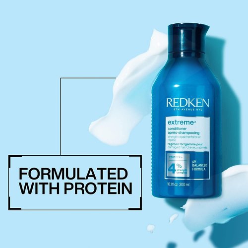 Redken Extreme Conditioner - Strengthen & Protect Damaged Hair with Protein Infusion | 33.8 Fl Oz