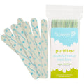 Flowery Green Core Disinfectable Nail Files, 100/180 Grit, 20 per Pack