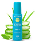 ALOESUN After Sun Face and Body Spray | Non Sticky Organic Aloe Vera for Sun Exposure Relief with Pure Lavender Essential Oil | Natural Aftersun Skin Moisturizer for Redness | Travel Size 3.4 Fl Oz