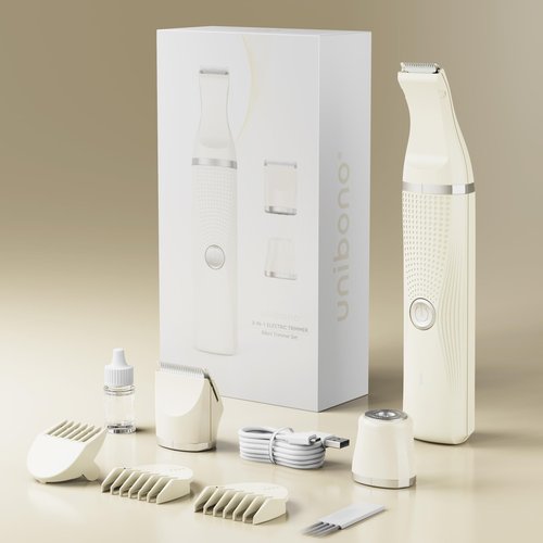 3-in-1 Electric Razor for Women,Pubic Hair Trimmer Bikini Trimmer Waterproof,Hari Trimmer for Women Rechargeable, Trimmers for Grooming,Lady Shaver