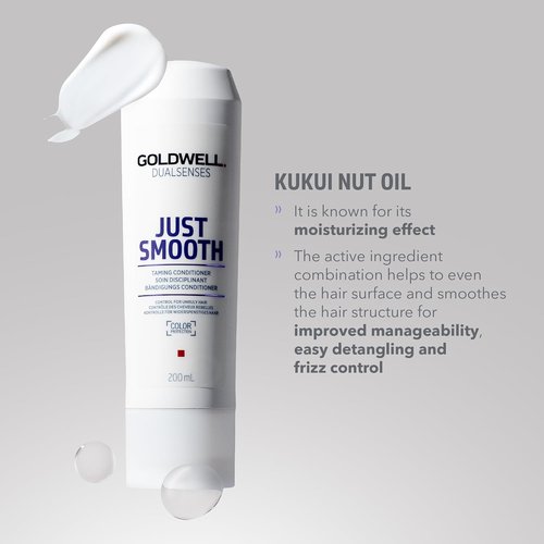 Goldwell Dualsenses Just Smooth Conditioner - Taming Anti-Frizz & Humidity Control | 1L