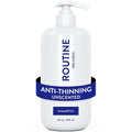 Routine Wellness Anti-Thinning Shampoo - Biotin DHT Blocker for Men & Women - Color Safe & Unscented - 14oz