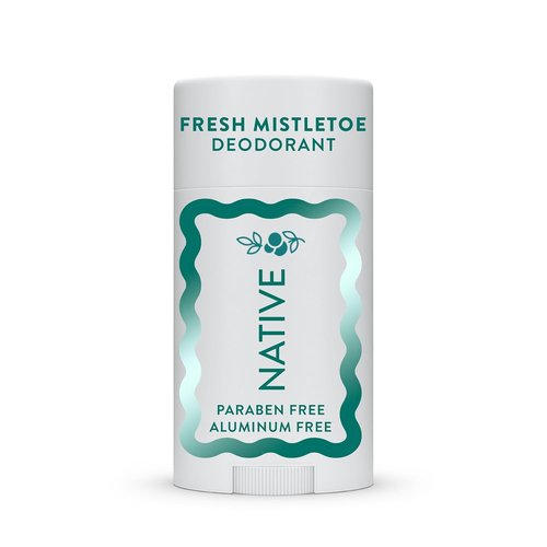 Native Deodorant - Holiday Edition Fresh Mistletoe Scent | 72-Hour Odor Control, Aluminum-Free, Unisex