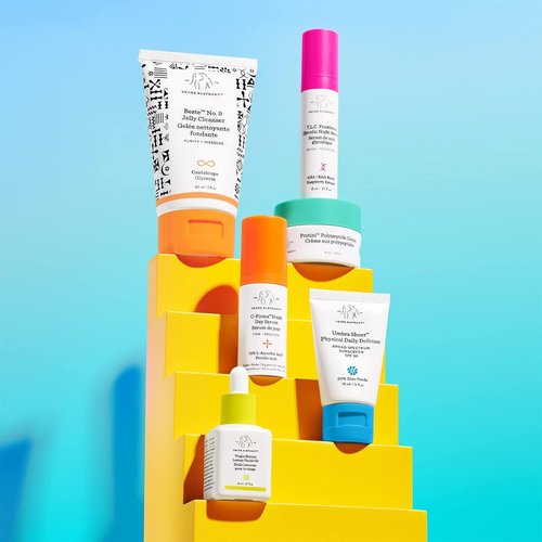 Drunk Elephant The Littles 6.0 Skin Care Set - Includes Beste No.9, Virgin Marula Oil & More