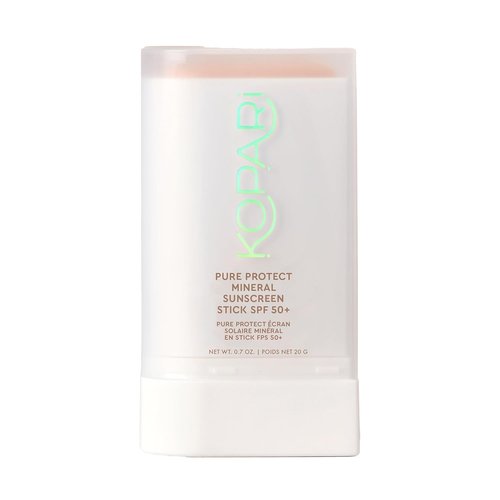 Kopari PURE PROTECT SPF 50+ Mineral Sunscreen Stick - Hydrating Clear Zinc Oxide Formula, Ultra-Portable